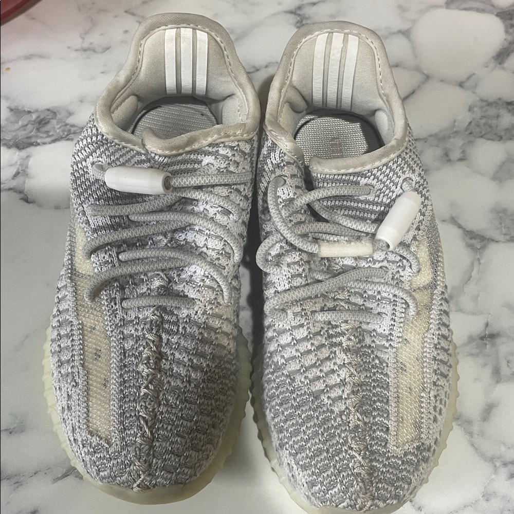 Adidas Gray and Cream Sneakers
